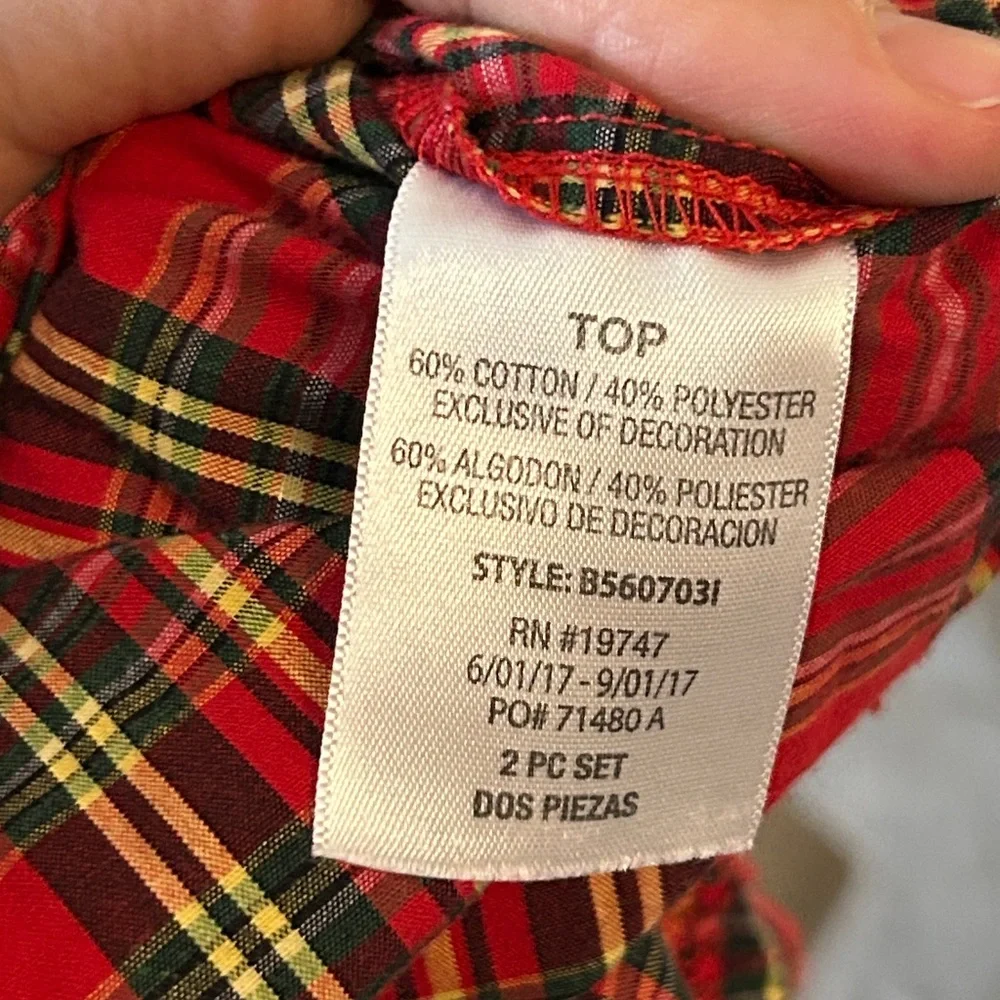 B.U.M. Baby Plaid Button Up Onesie